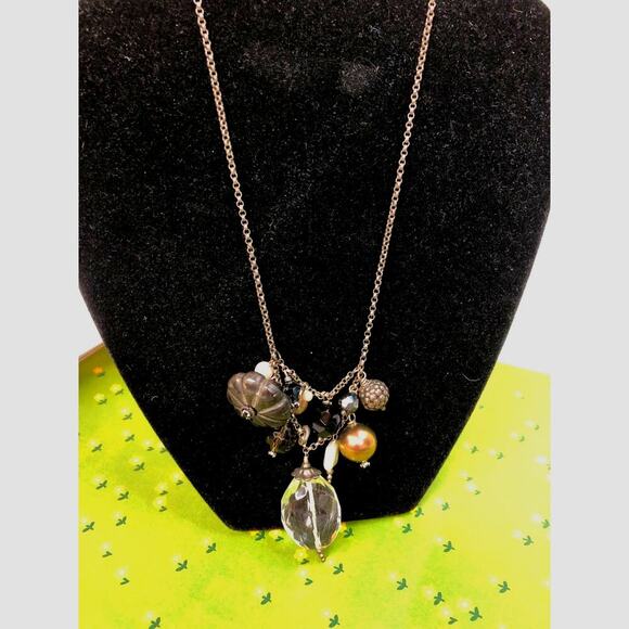 None and/or Unknown Jewelry - 925 Bead/Charm Necklace*
